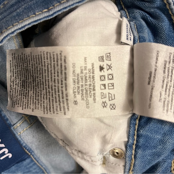 NWT Size Large /32 leg JJXX Jack Jones Ladies High Waist Skinny Jeans - Picture 5 of 8